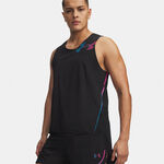 Under Armour Lauftop Under Armour Velociti Elite Singlet Laufshirt Herren-schwarz, pink