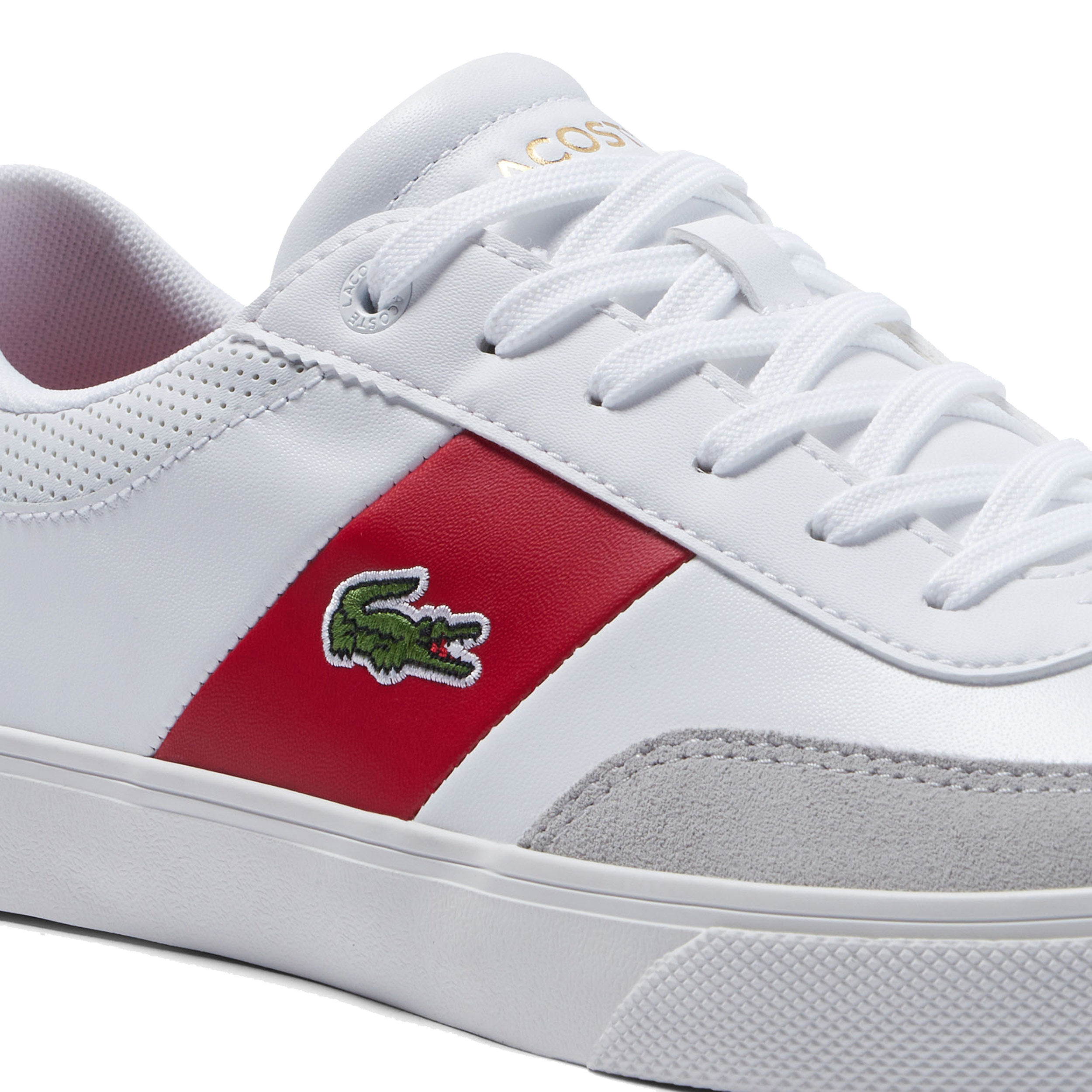 Lacoste Court Master Pro Sneaker Herren WeiB Rot online kaufen Tennis Point AT