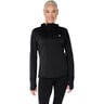 Road Winter Laufshirt Damen-Schwarz