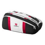 Wilson Wilson Pro Staff Courage Collection Schlägertasche 9er-Schwarz,Weiß