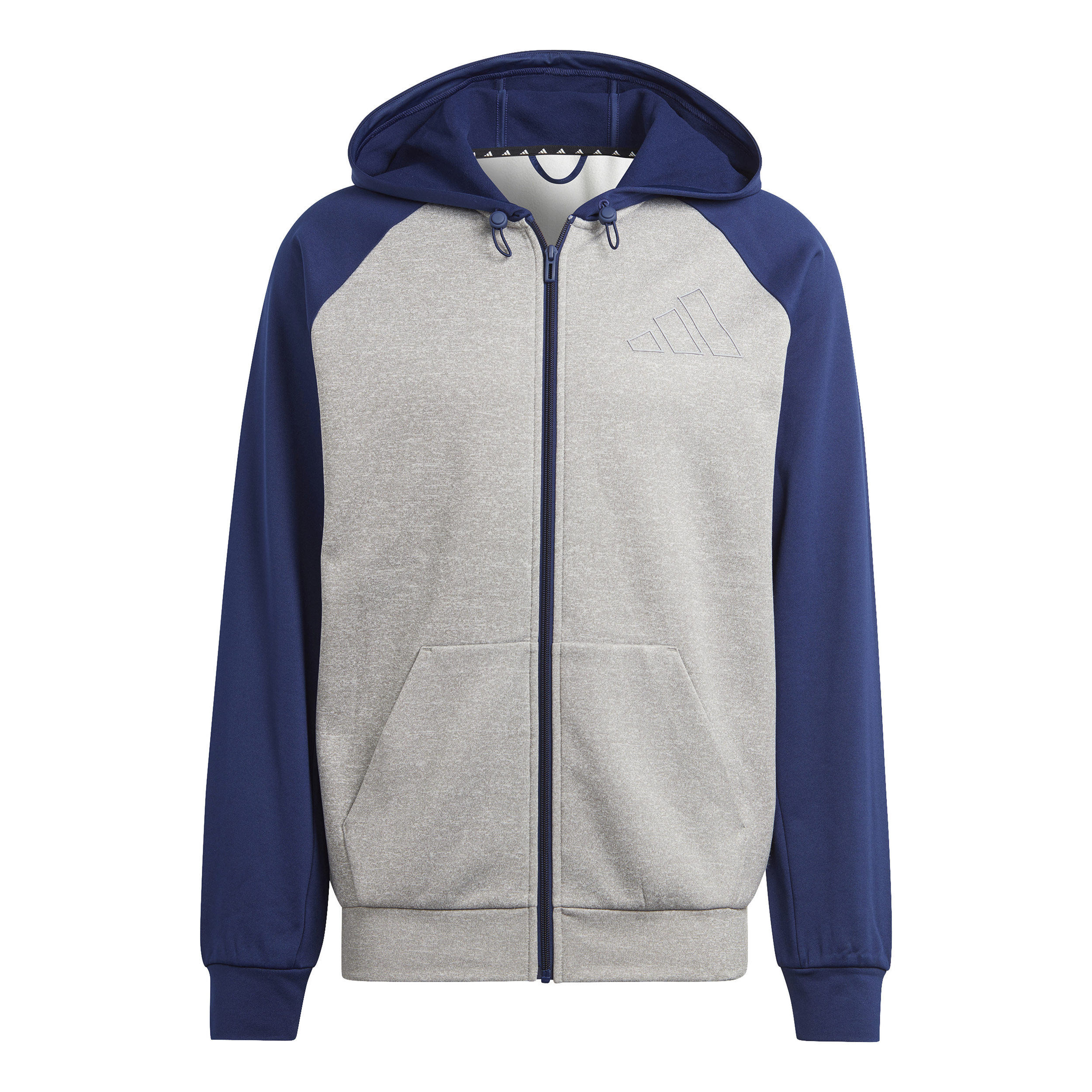 adidas GG Big Logo Sweatjacke Herren Grau Dunkelblau online kaufen Tennis Point AT
