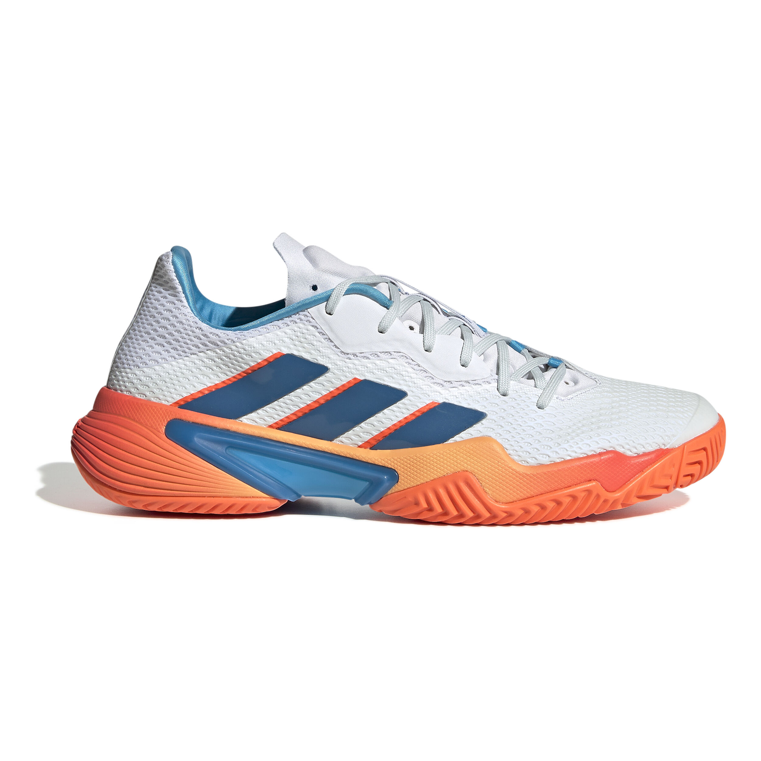 adidas Barricade Allcourtschuh Herren WeiB Orange online kaufen Tennis Point AT