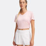 Tech T-Shirt Damen-Rosa