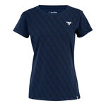 Tecnifibre Bekleidung Tecnifibre Graphic T-Shirt Damen-Dunkelblau