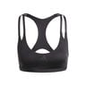 Aeroimpact Strenght Sport-BH Damen-Schwarz