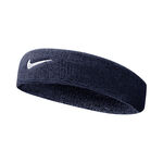 Nike Bekleidung Nike Swoosh Classic Haarband Unisex - dunkelblau, weiß