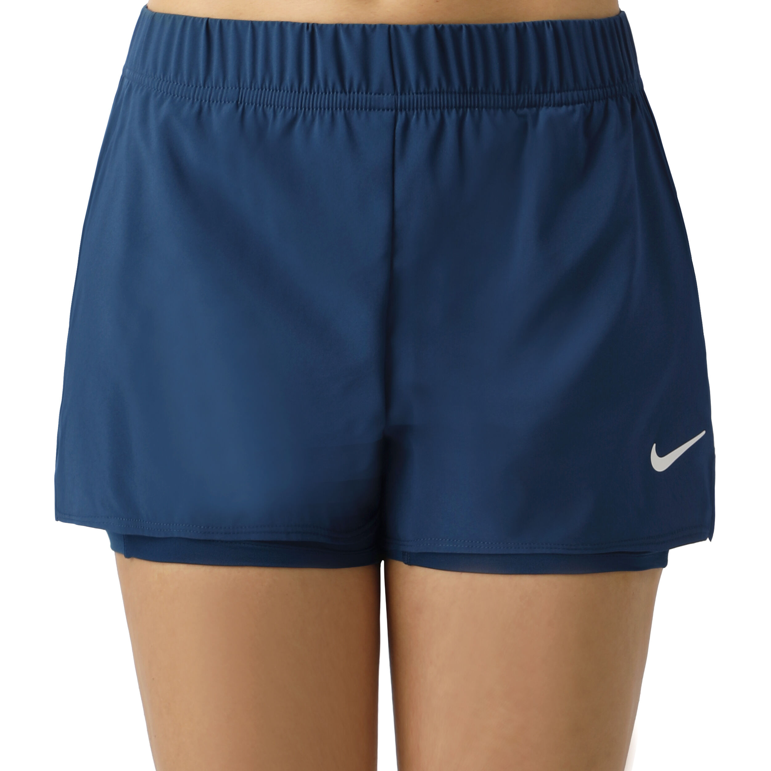 Nike Court Flex Shorts Damen Petrol WeiB online kaufen Tennis Point AT