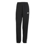 adidas Bekleidung adidas 3Stripes Woven Trainingshose Damen-Schwarz,Weiß