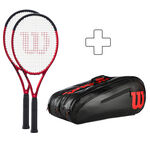 Wilson Schlägerpaket Wilson Clash 100L V2.0 Turnierschläger
