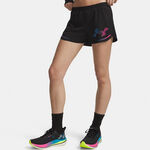 Under Armour Laufshorts Under Armour Velociti Elite  Laufshorts Damen-mint, orange