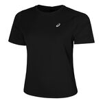 ASICS Bekleidung ASICS Core Laufshirt Damen-Schwarz