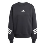adidas Bekleidung adidas Future Icon 3Stripes Sweatshirt Damen-Schwarz,Weiß