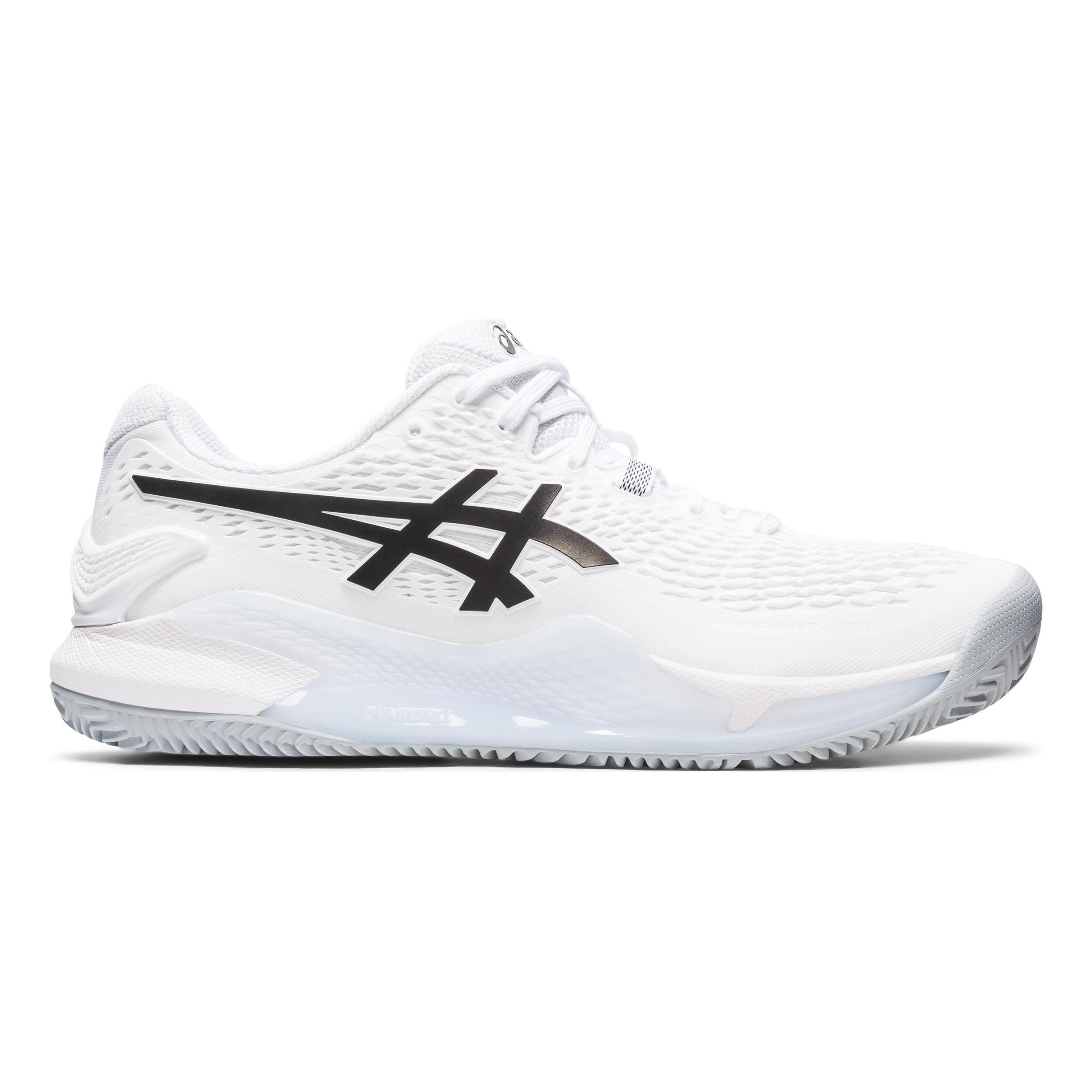 ASICS Gel Resolution 9 Sandplatzschuh Herren WeiB Schwarz online kaufen Tennis Point AT