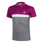 Quiet Please Polo Quiet Please Crush Tournament Block Polo Herren - berry, wei&szlig;