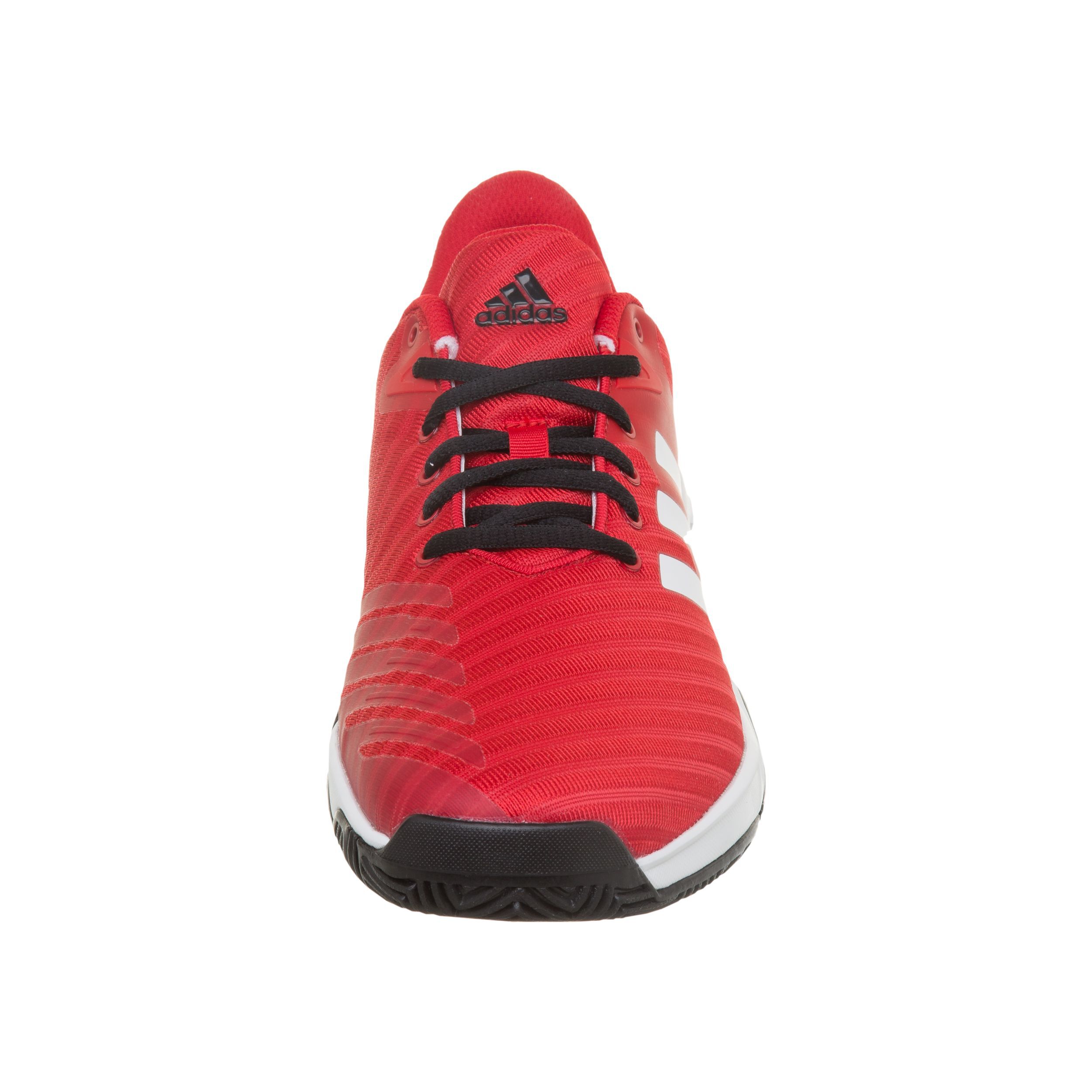 adidas Barricade Court 3 Allcourtschuh Herren Rot, Weiß adidas Barricade Court 3 Allcourtschuh Herren Rot, Weiß