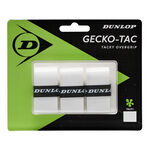 Dunlop Overgrips Dunlop Gecko-Tac 3er Pack-Weiß