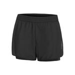 NEO Bekleidung NEO Flyweight TEK 2in1 Laufshorts Damen-Schwarz