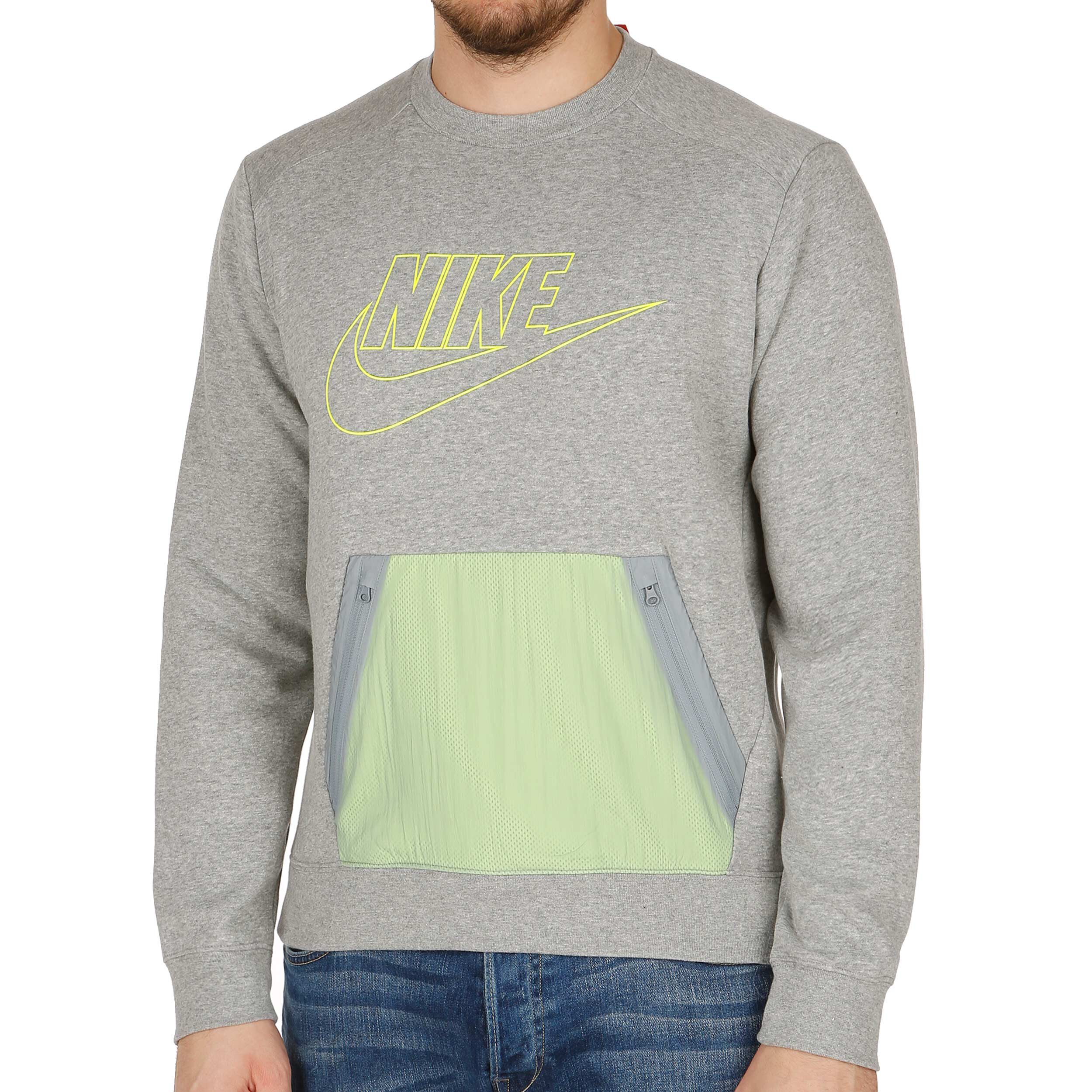Nike Hybrid Flc Crew Sweatshirt Herren Grau online kaufen Nike Hybrid Crew Sweatshirt | JD Sports Sverige