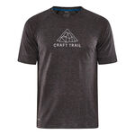 Craft Bekleidung Craft ADV Trail Wool Laufshirt Herren-Dunkelgrau