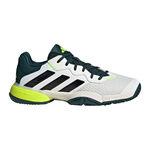 adidas Tennisschuhe adidas Barricade Allcourtschuh Kinder-Creme,Dunkelgrün
