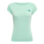Diadora Tennisbekleidung Diadora Court T-Shirt Damen-gr&uuml;n