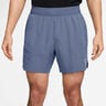 Court Dri-Fit Advantage 6in Shorts Herren-Blaugrau,Wei&szlig;