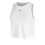 Nike Bekleidung Nike One Classic Dri-FIT Crop Tank-Top Damen-Wei&szlig;