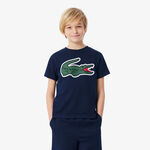 Lacoste T-Shirt Lacoste T-Shirt Kinder - dunkelblau, gr&uuml;n