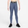 Pro Tight Mädchen - blaugrau, schwarz