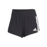 adizero Gel 3in Laufshorts Damen - schwarz, 