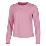 Nike Tank-Top Nike One Classic Dri-Fit Longsleeve Damen - pink, schwarz