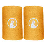 Quiet Please Tennisbekleidung Quiet Please Long Schweißband 2er Pack-Orange