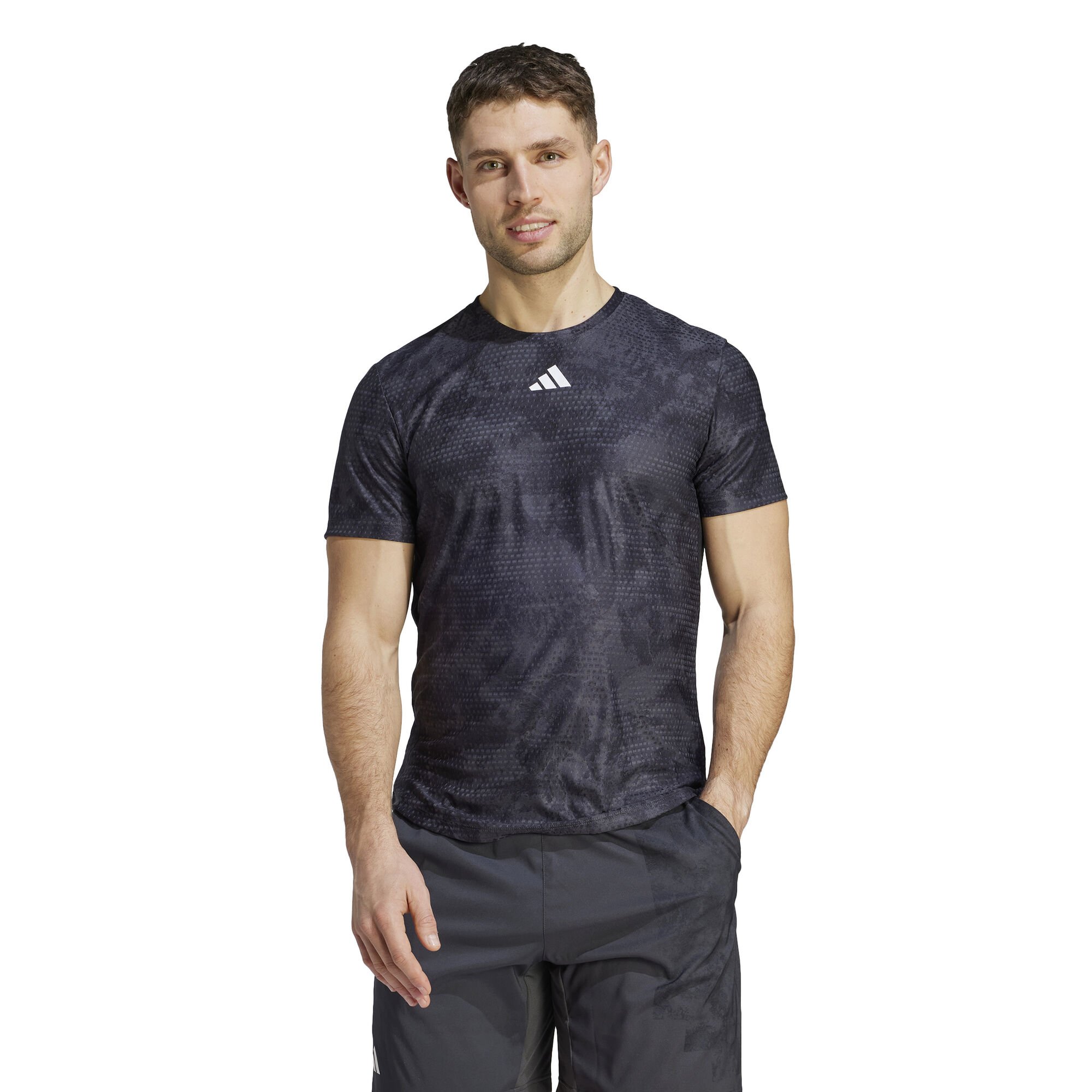 adidas Paris Freelift TShirt Herren Dunkelgrau, Schwarz online
