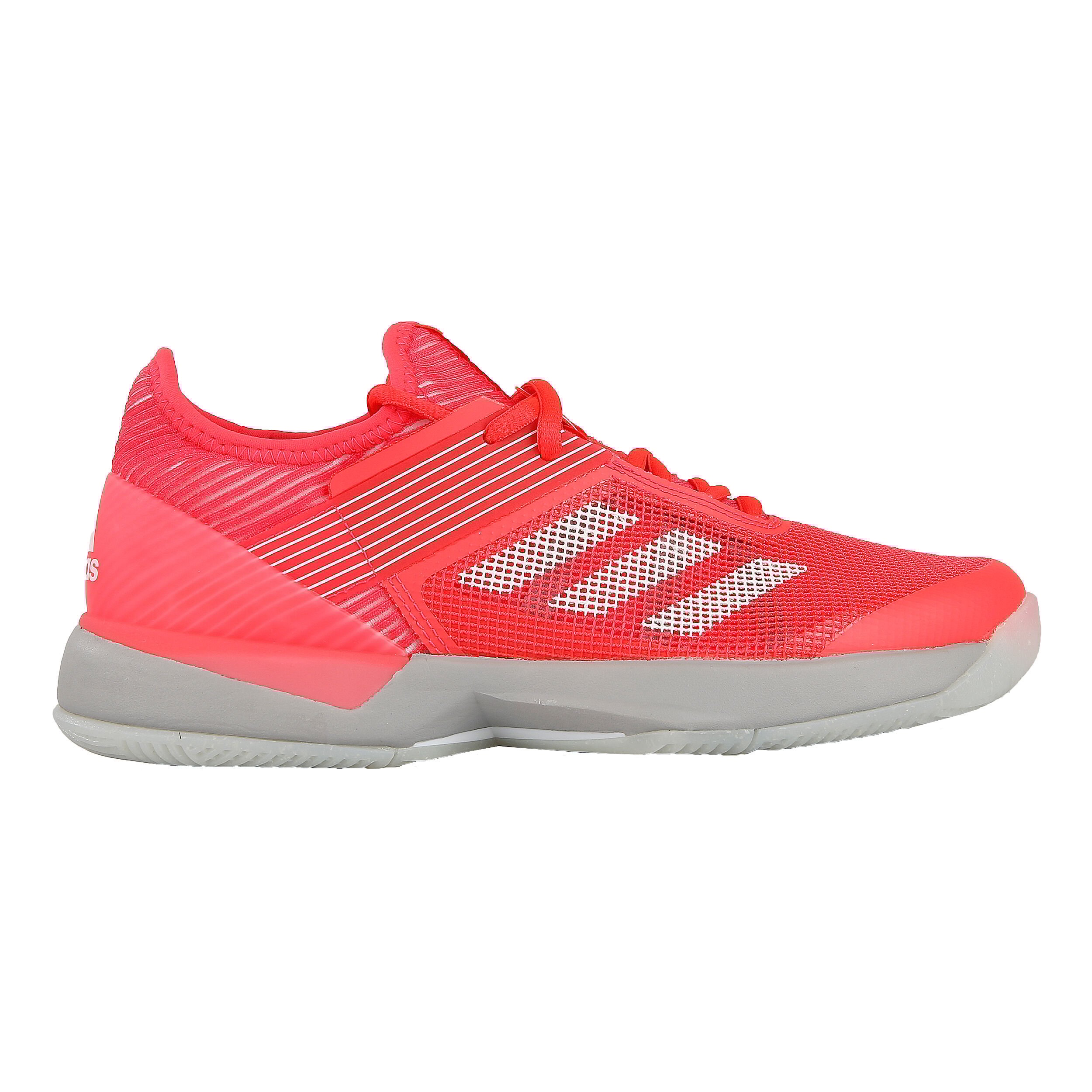 adidas Adizero Ubersonic 3 Allcourtschuh Damen Koralle Grau
