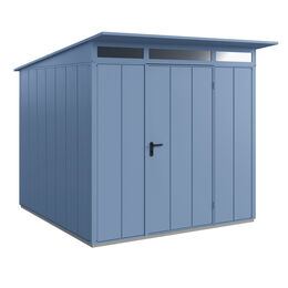 Set Berry Gerätehaus Modern-P,Typ2,RAL5014, 1 flg, inkl. Zubehör