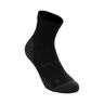Performance Run Quarter  Laufsocken Unisex-schwarz