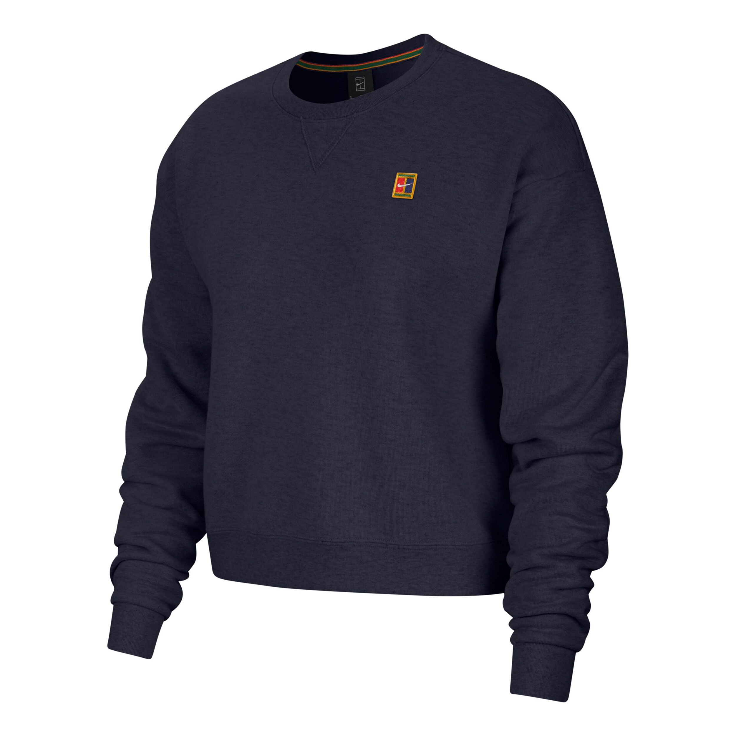 Nike Court Crew Heritage Sweatshirt Damen Dunkelblau Nike Court Crew Heritage Sweatshirt Damen Weiß, Mehrfarbig