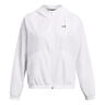 Sport Windbreaker Trainingsjacke Damen - weiß, 