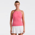 Original Penguin Bekleidung Original Penguin Grid Jacquard Tank-Top Damen-Pink