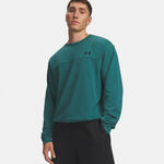 Under Armour Longsleeve Under Armour Rival Crew Longsleeve Herren-gr&uuml;n, schwarz