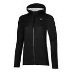 Mizuno Bekleidung Mizuno Waterproof 20k Laufjacke Damen-Schwarz