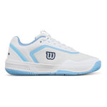 Wilson Tennisschuhe Wilson Court Glide Allcourtschuh Damen - wei&szlig;, hellblau