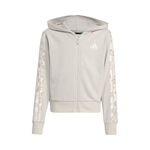 adidas Bekleidung adidas Animal 3Stripes Sweatjacke Mädchen-Grau