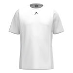 HEAD Bekleidung HEAD Club 25 Tech T-Shirt Herren-Weiß