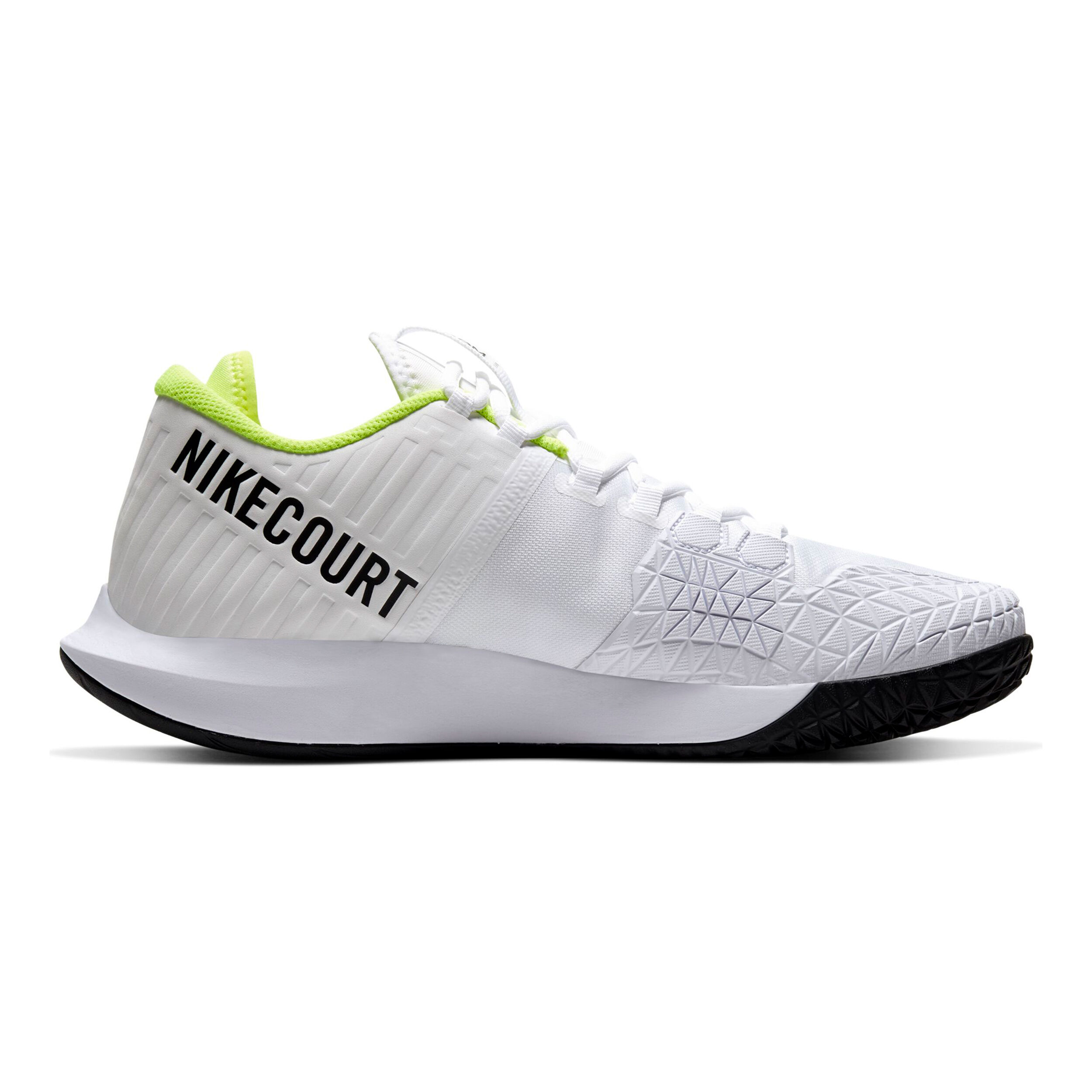 Nike Air Zoom Zero Hartplatzschuh Herren WeiB Neongrun online kaufen Tennis Point AT