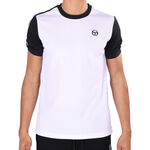 Sergio Tacchini Bekleidung Sergio Tacchini Cesena T-Shirt Herren - weiß, schwarz