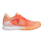 HEAD Tennisschuhe HEAD Sprint Pro 4.0 Sandplatzschuh Damen-Koralle,Weiß