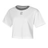 Dri-FIT Heritage Crop T-Shirt Damen - wei&szlig;, 