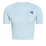 Diadora Bekleidung Diadora L. Icon Stratouno T-Shirt Damen-Hellblau