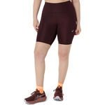 ASICS Bekleidung ASICS Road High Waist 8in Sprinter Lauftight Damen-Dunkelrot